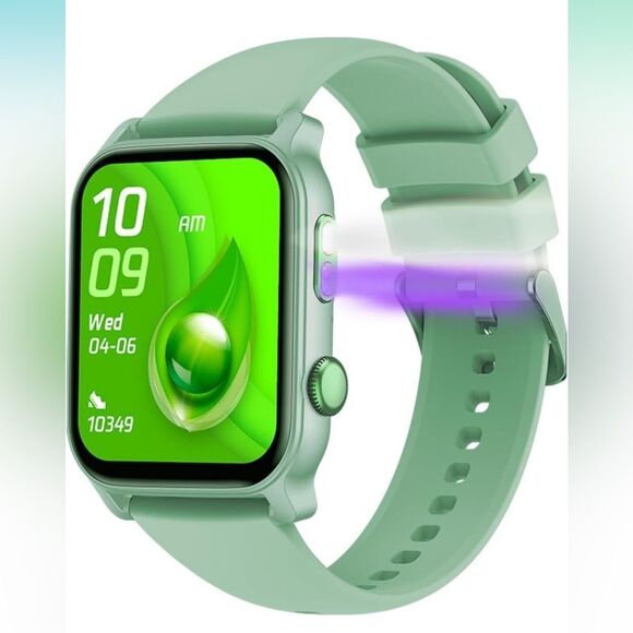 NWT QTLLBT 8-Language Translation Smartwatch Bluetooth Call Flashlight 300MAH - Picture 2 of 7